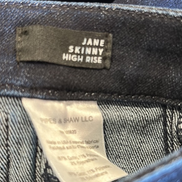 VERONICA BEARD JANE SAILOR SKINNY JEANS SIZE 26 - Picture 9 of 13